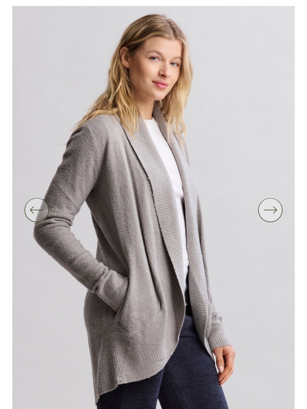Barefoot Dreams CozyChic Lite Circle Cardigan
